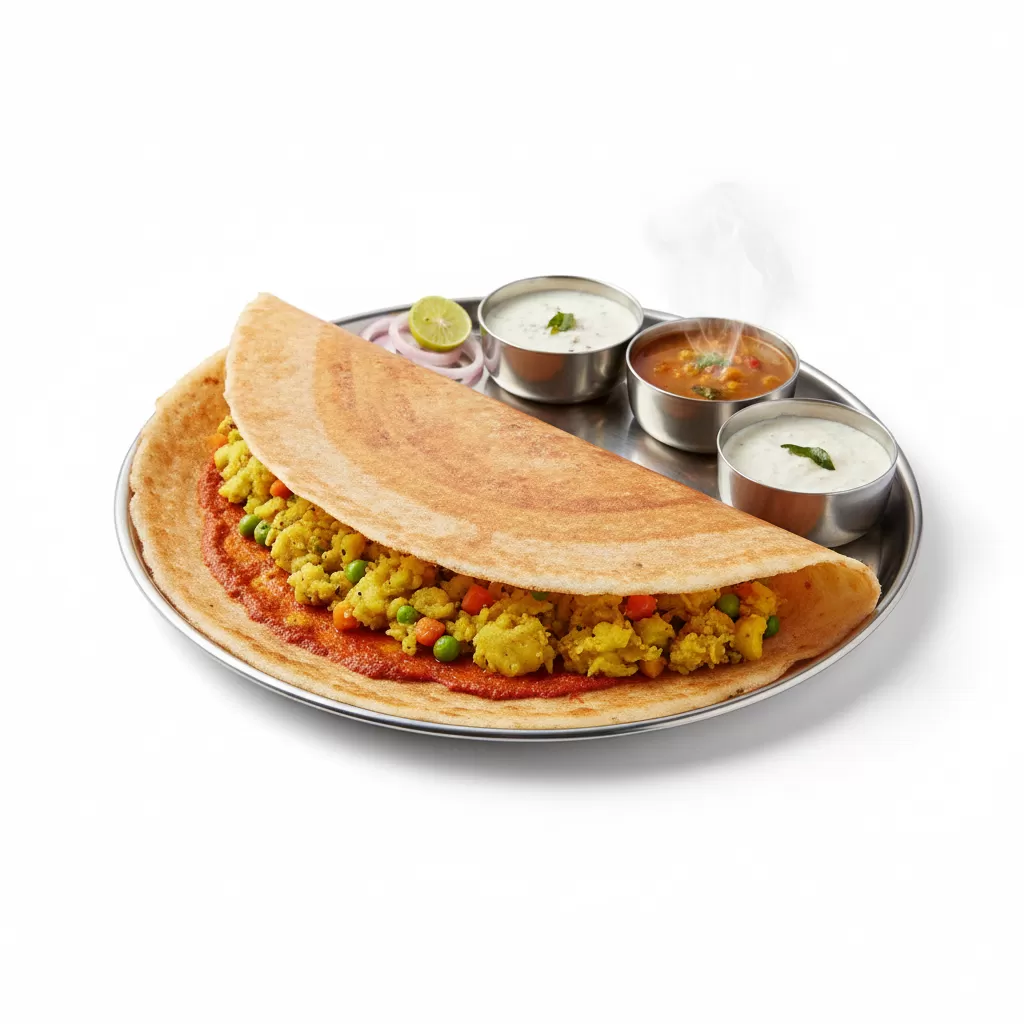 સુરતી મૈસુર મસાલા ઢોસા